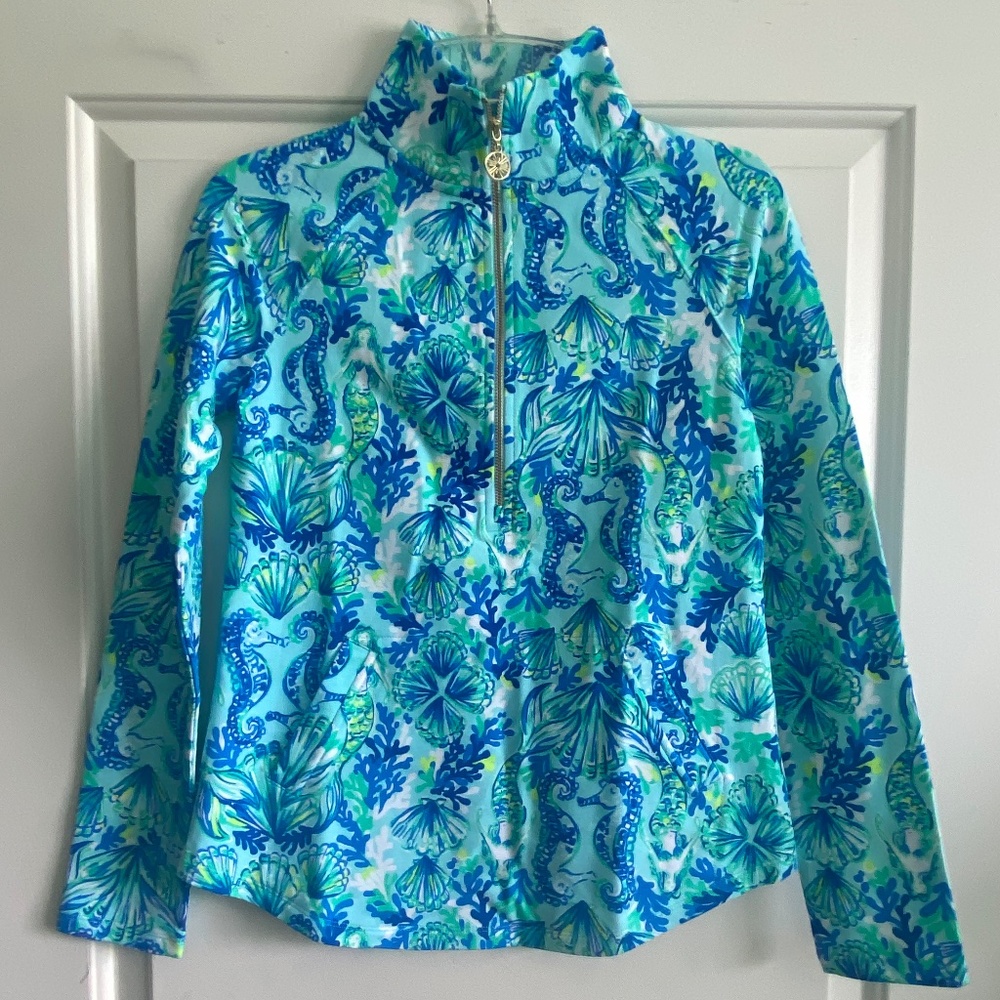 Lilly Pulitzer SEEING DOUBLE Skipper popover size XXS